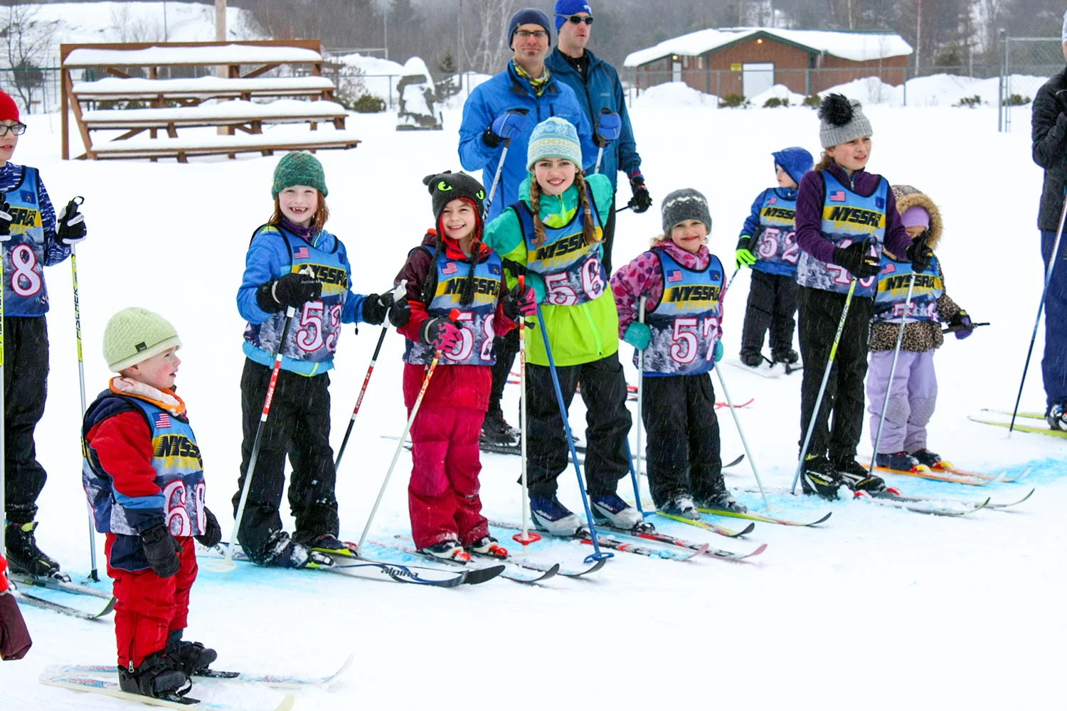 Greenfield’s Bill Koch Ski League Hurtathon Racing and Games, 2018. Chris Yarsevich
