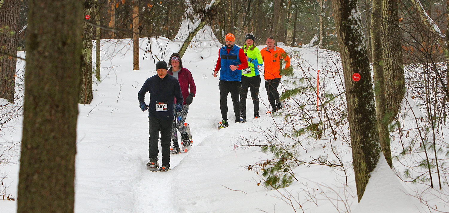 Singletrack focus at 2018 Camp Saratoga 8K in Wilton. Brian Teague