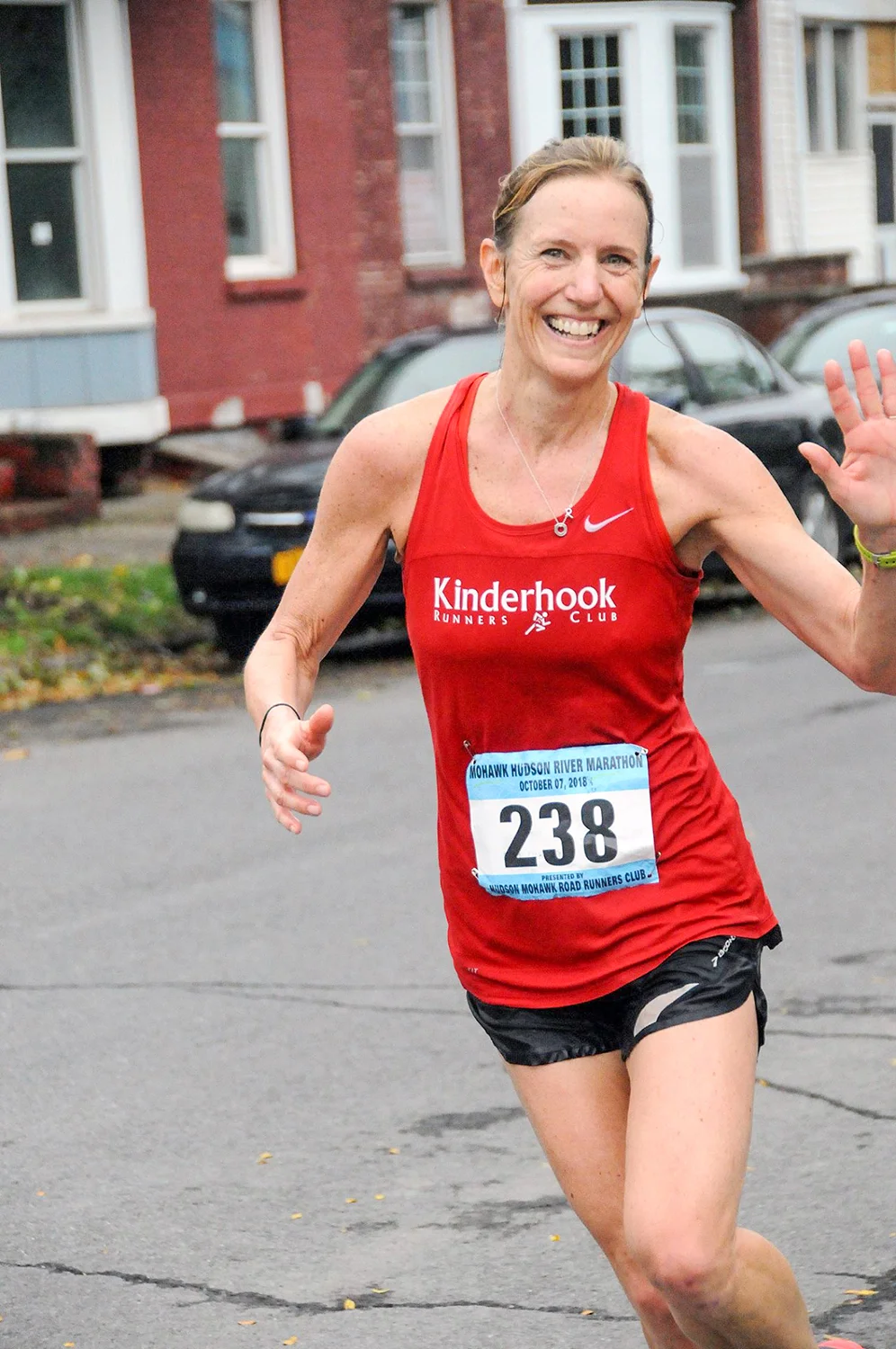 2018 Mohawk Hudson River Marathon.