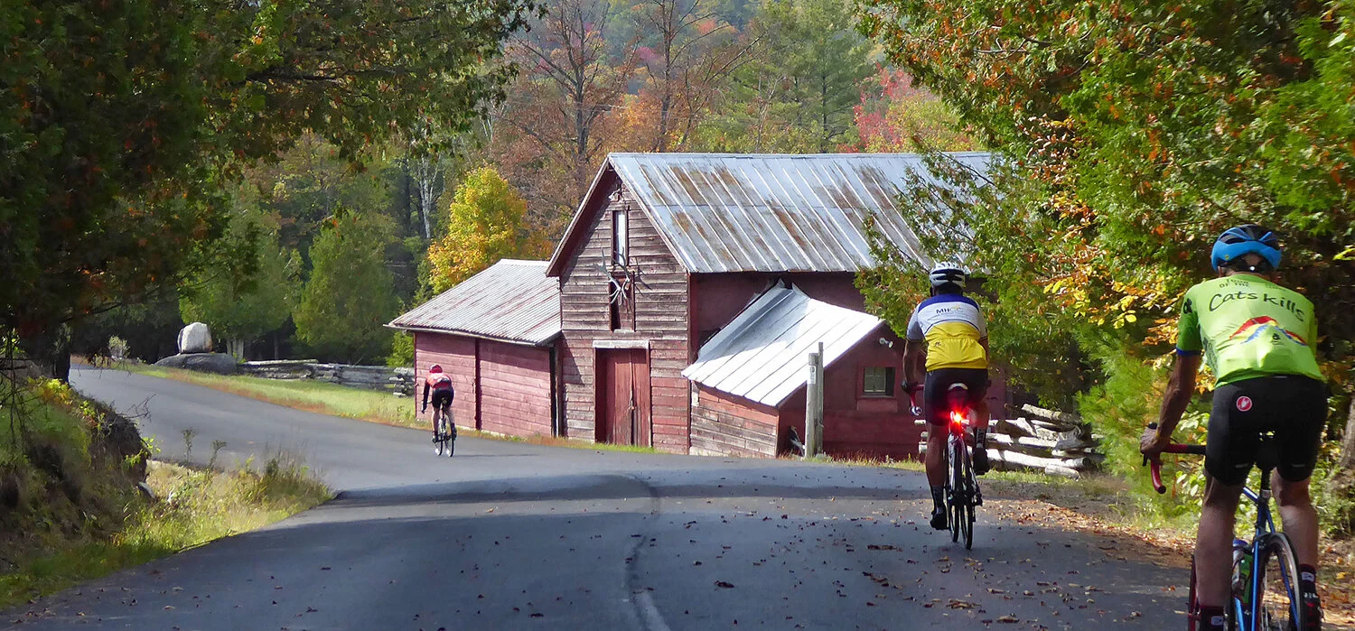 Going back down the hill on Wamsley Road to Trout Brook. DAVE KRAUS/ KRAUSGRAFIK.COM