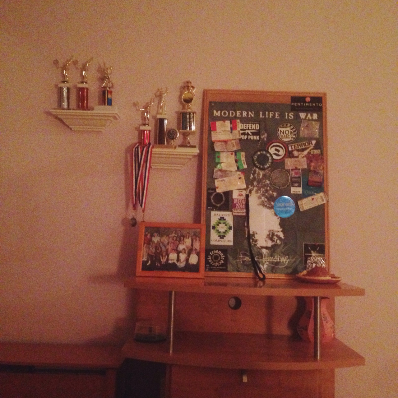 My mom made that board during my Freshman year of college. I came home to it one day and laughed, and also kind of cried.