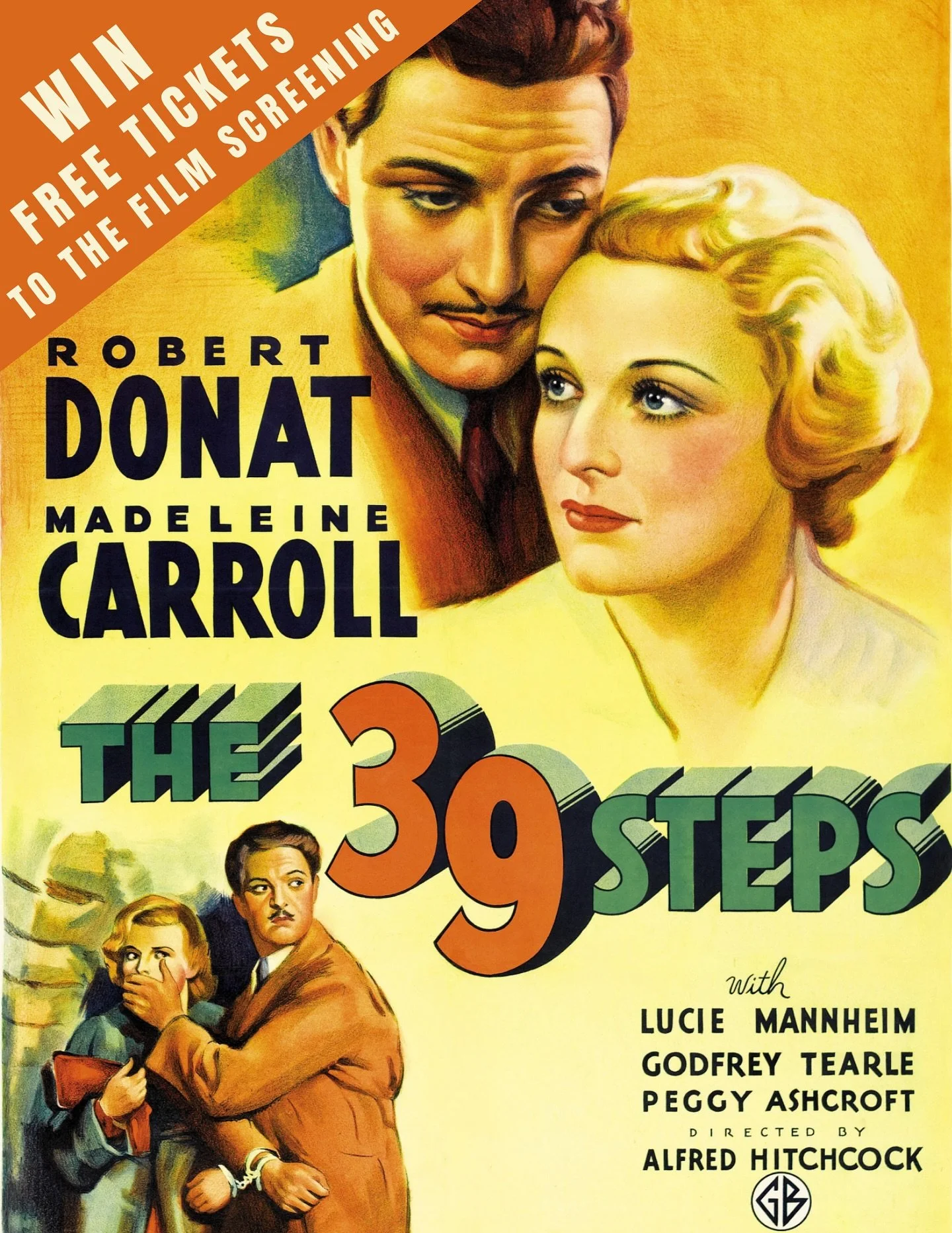 THE 39 STEPS GIVEAWAY!
Espionage! Intrigue! and FREE tickets!?

Teatro Live is teaming up with @themetrocinema again, this time for a double dose of Hitchcockian adventure!

Metro Cinema is giving away: 

2 free tickets to Alfred Hitchcock&rsquo;s Th