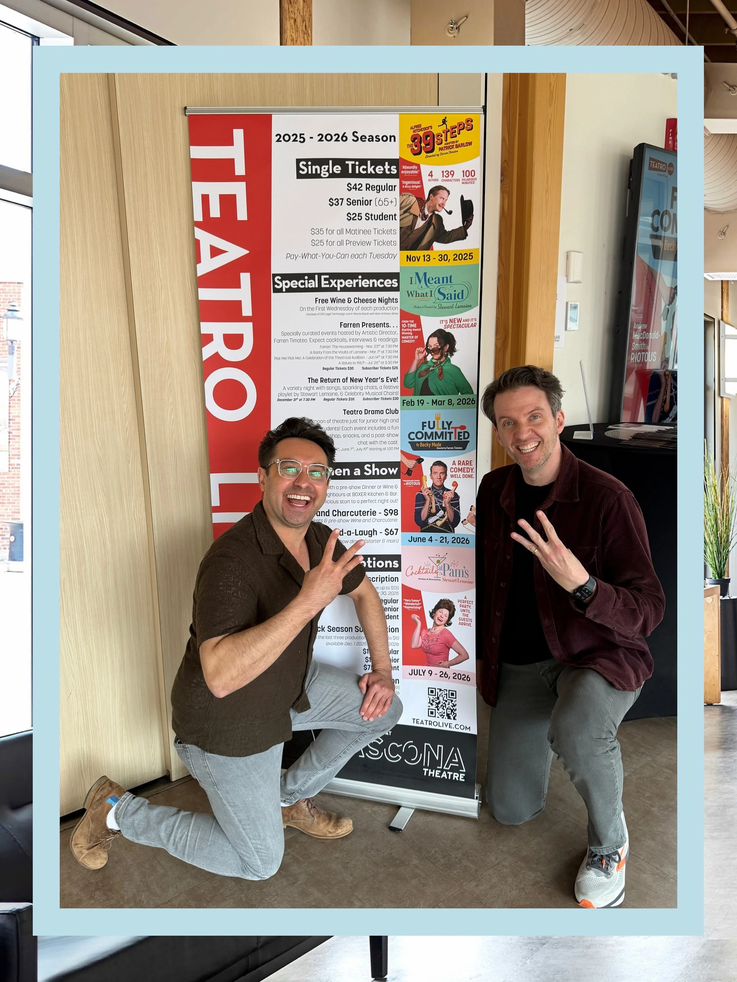 We are three weeks away from Opening Night for Teatro Live&rsquo;s next show, Fully Committed! 

Have you got your ticket yet? 

Tickets are available at TeatroLive.Com
