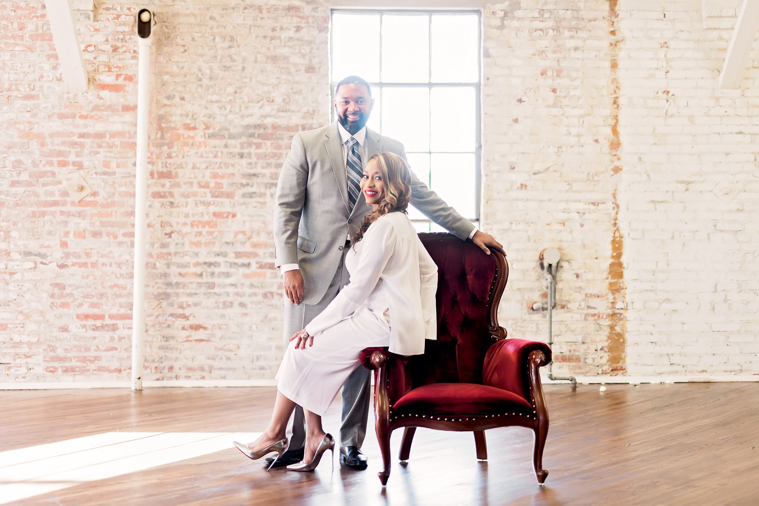 Cityscape Engagement- Texas Engagement- Pharris Photography- John and Shon
