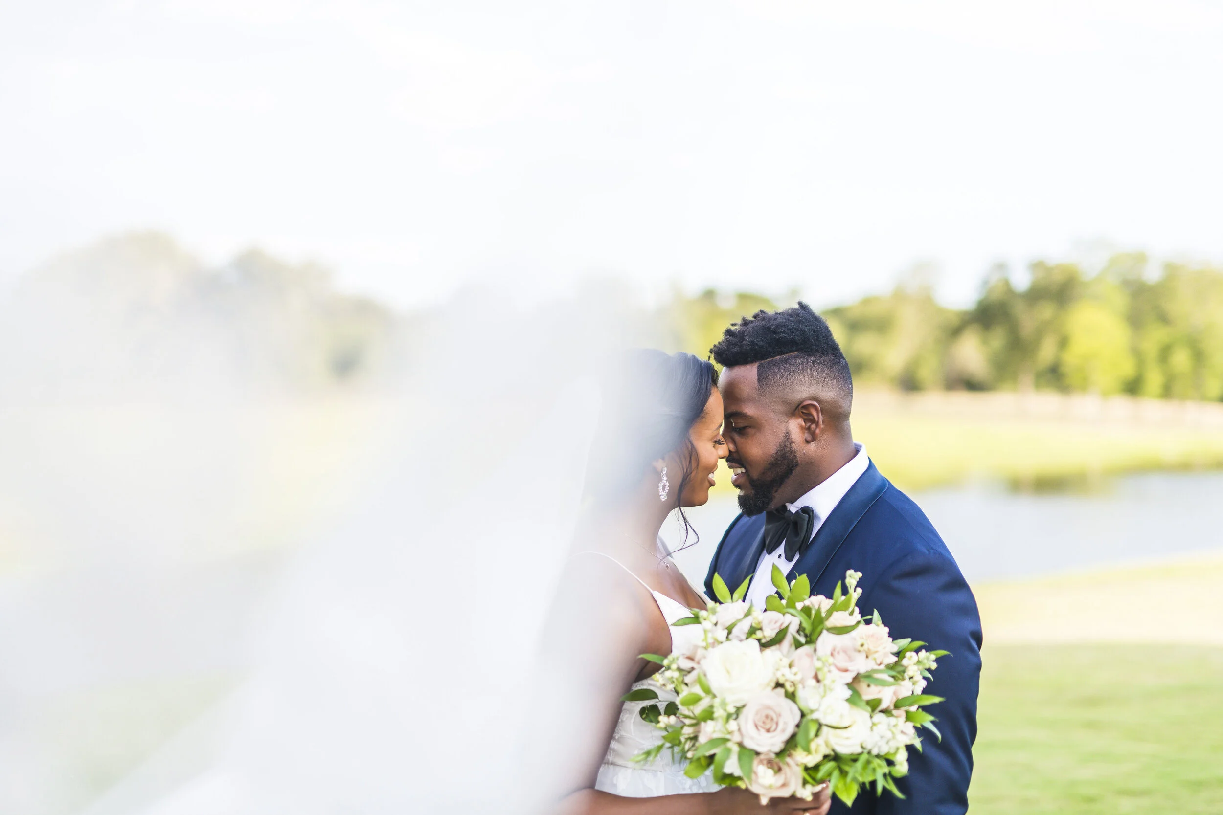 Dallas Wedding- Pharris Photography- Couple- Alexiss + Chaz- Bride & Groom