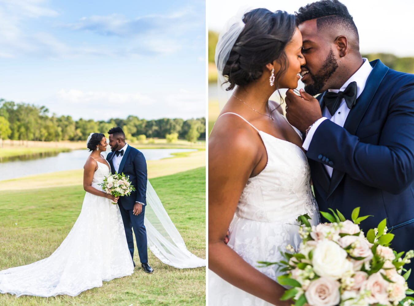 Dallas Wedding- Pharris Photography- Couple- Alexiss + Chaz- Bride & Groom