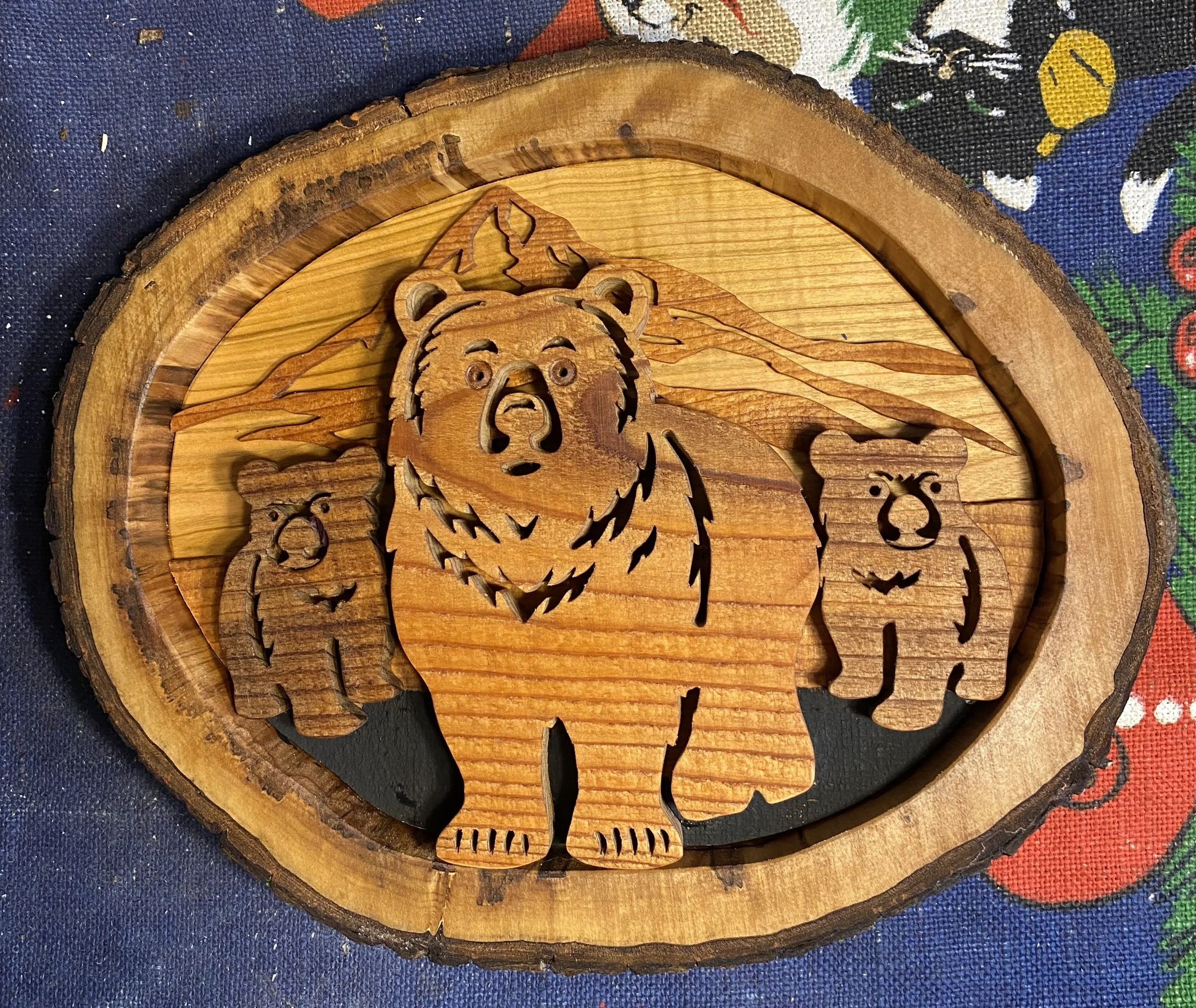 Mother and her two Cubs. = $250.00 SOLD