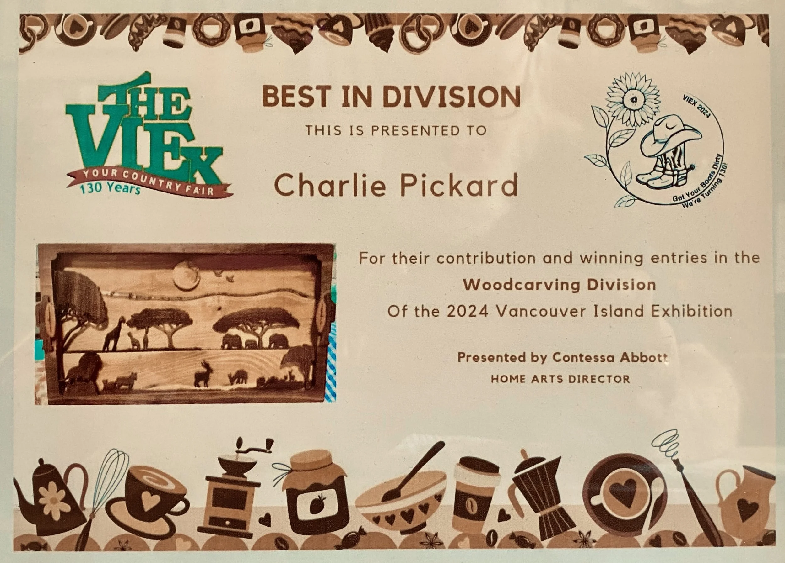 Vancouver Island - Best in Wood Carving Division 2024