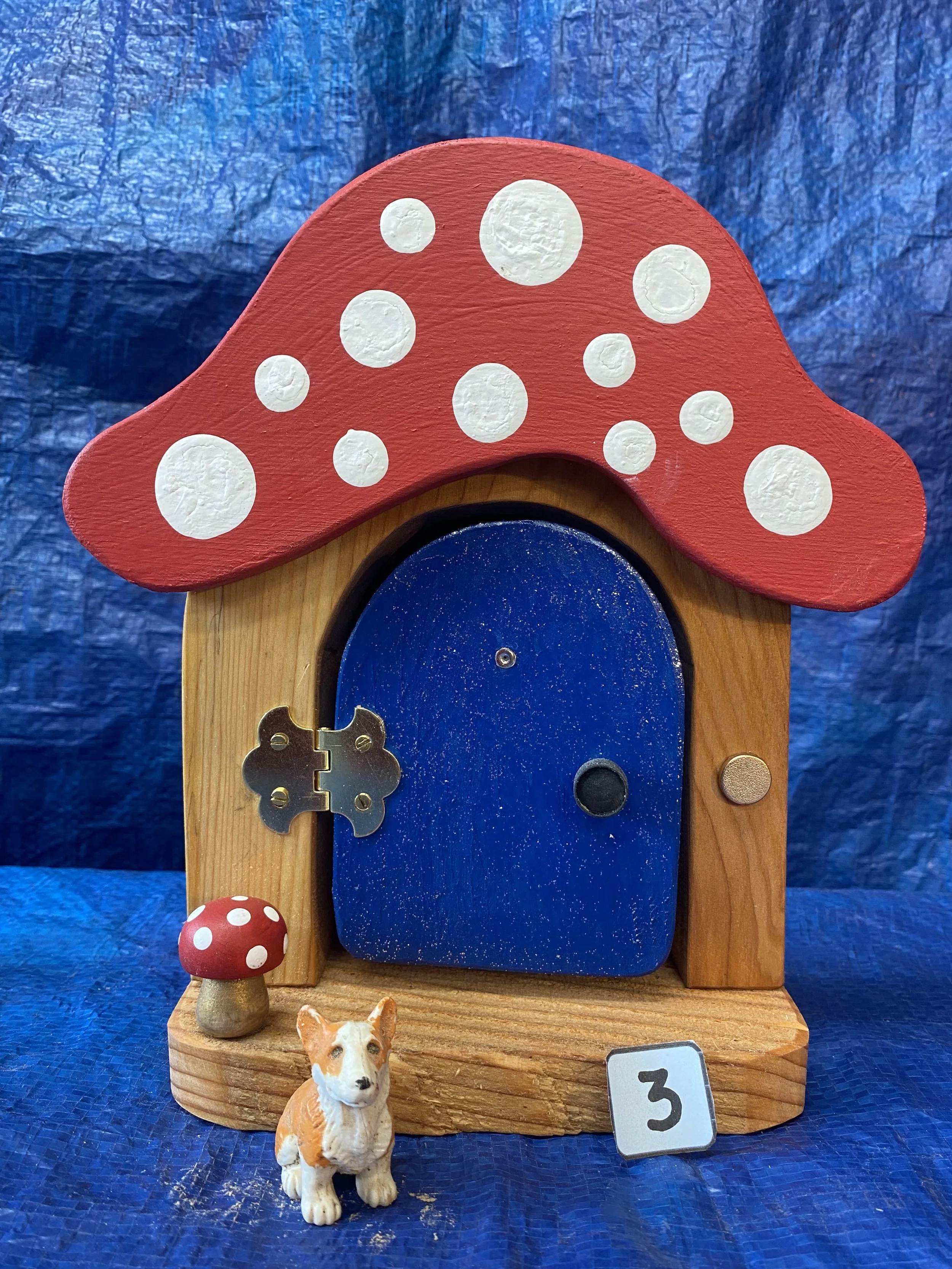 # 3 =  $55.00 - Gnome / Fairy Home Door - Opens