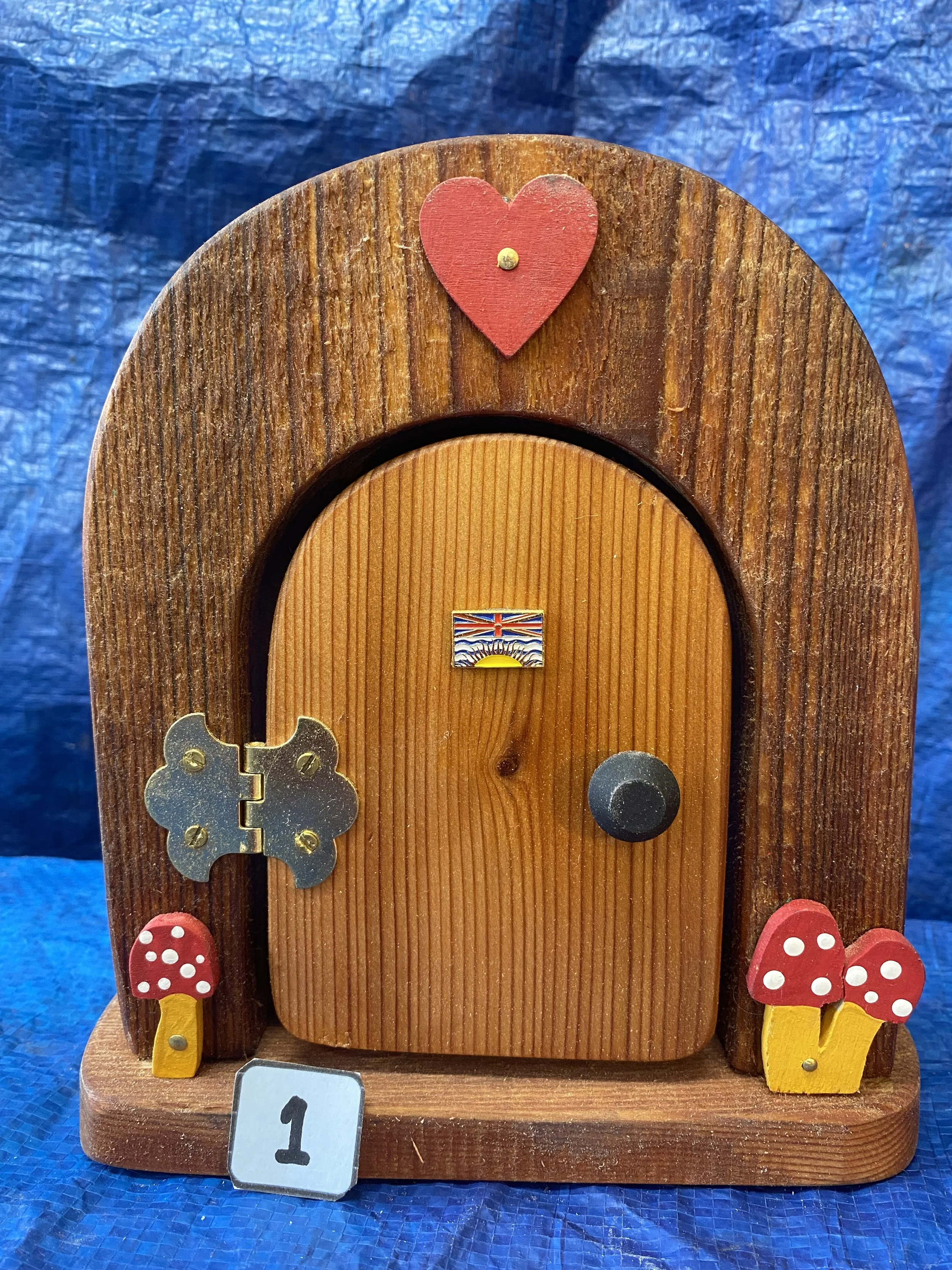 # 1 =  $45.00 - Gnome / Fairy Home Door - Opens