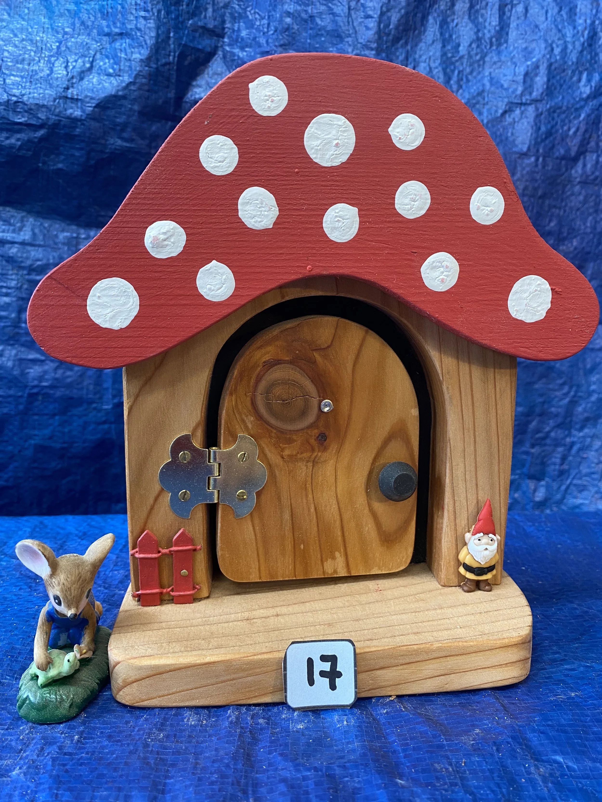 # 17  =  $55.00 - Gnome / Fairy Home Door - Opens