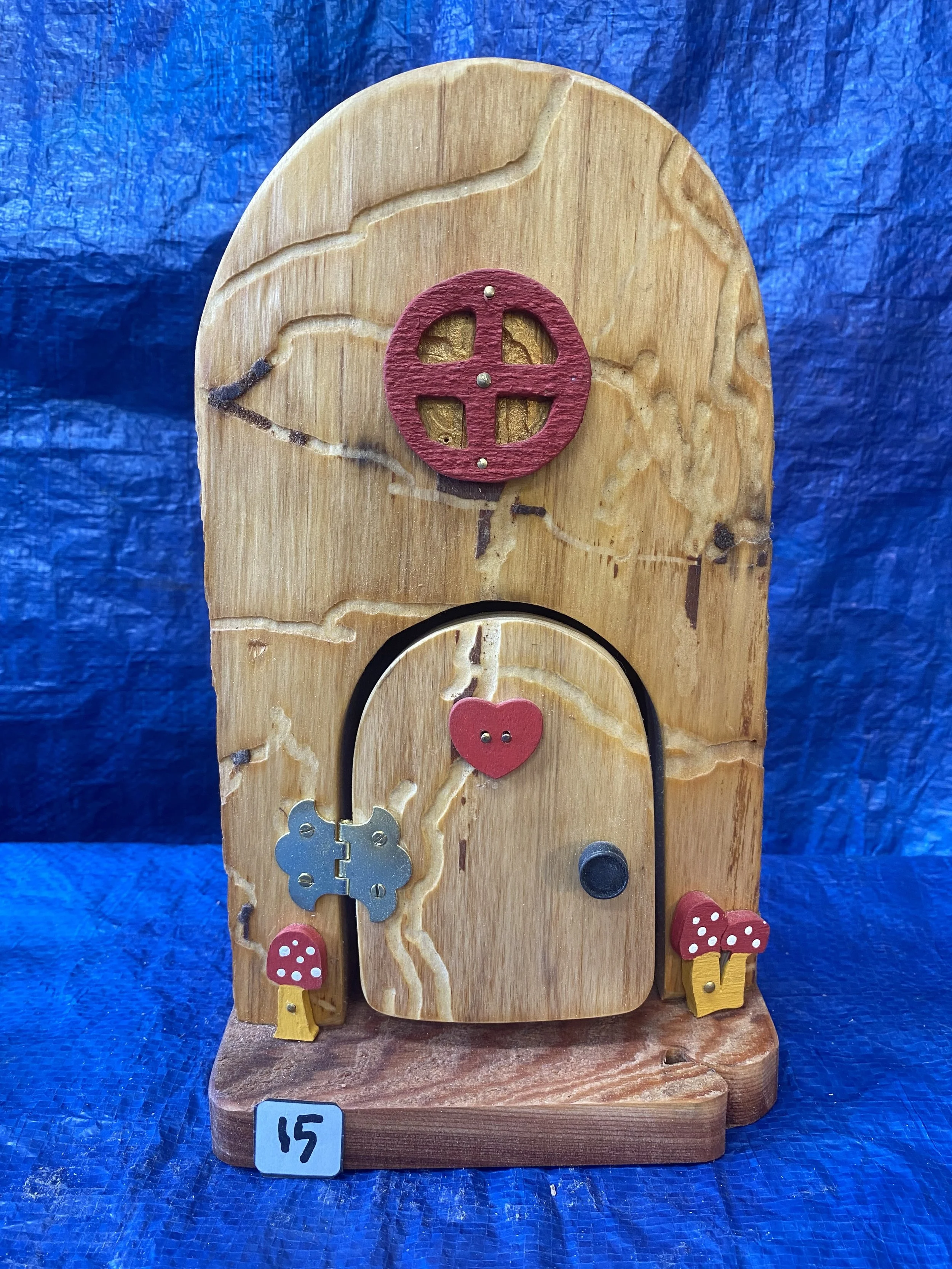 # 15 =  $50.00 - Gnome / Fairy Home Door - Opens