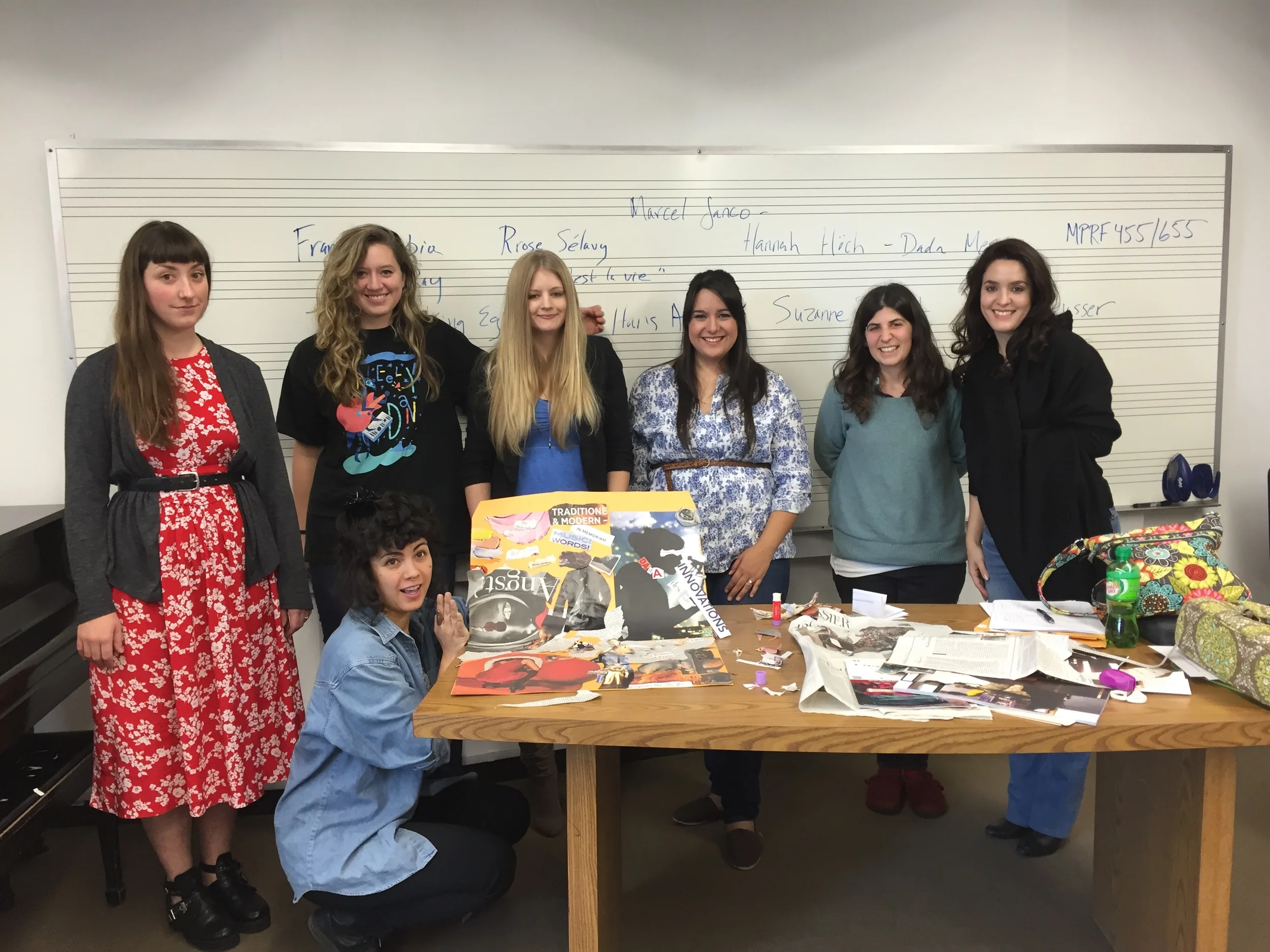 "Dada Divas Write" Workshop at CalArts