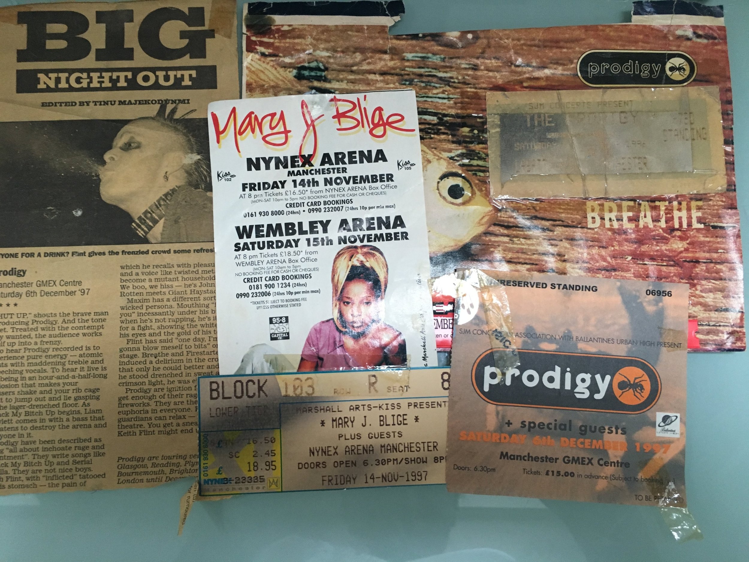 Concert memrobilia
