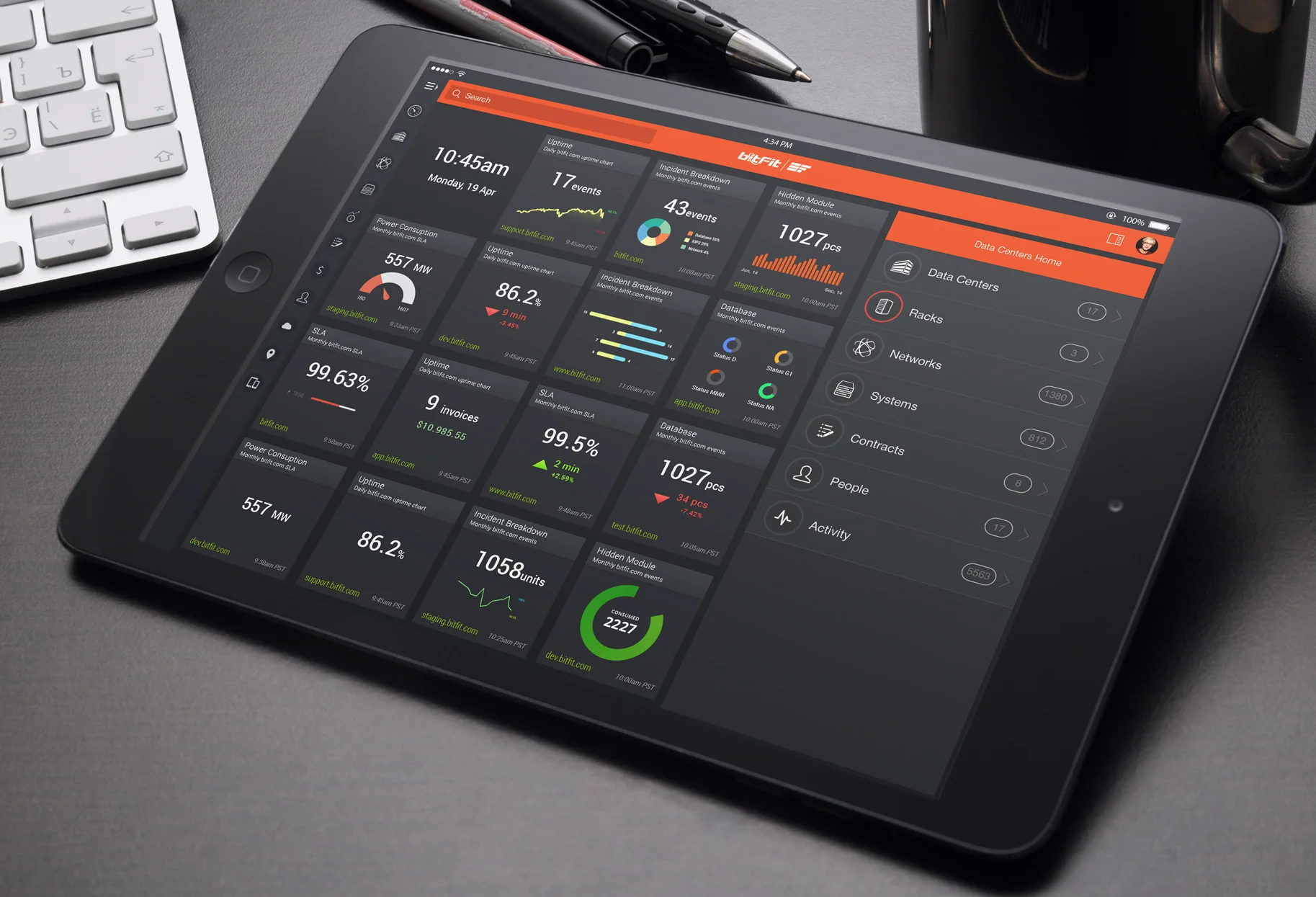 bitFit Dashboard