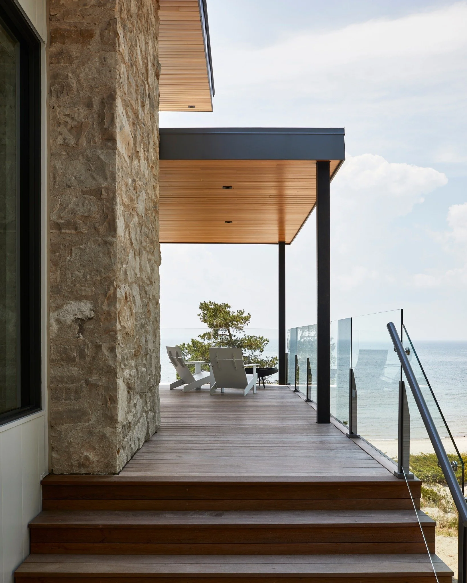 Where Sweater Weather Meets Deckside Relaxation.
[ Tiny, Ontario | 4300 sf ]
&bull;

Architectural Design + Build: @ihdbuild
Engineering: @quantumeng
Wood Ceiling Supply: @reesemadisonco
Interior Design: @madison.taylor.inc
Roofing Supply: @cr_system