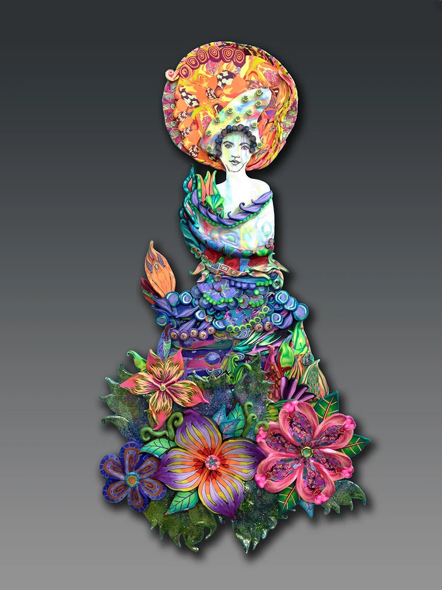 Her Garden Enveloped her like a Cocoon