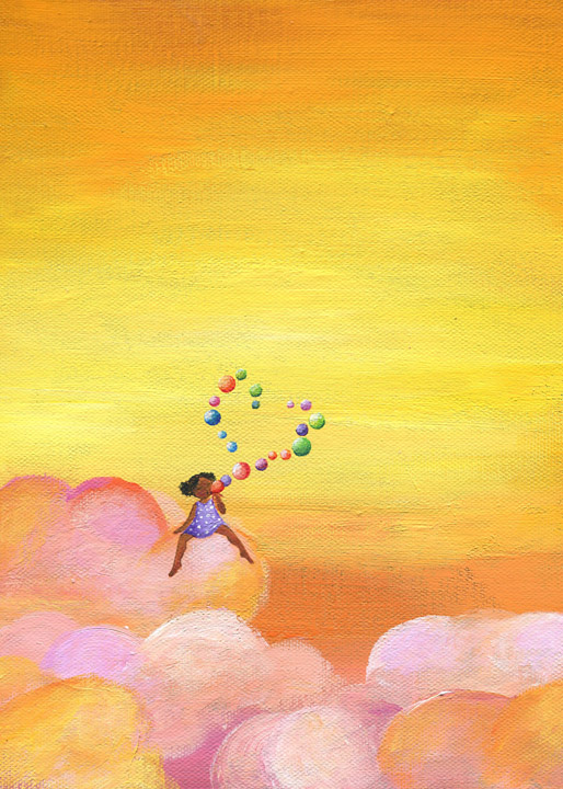 Bubble heart