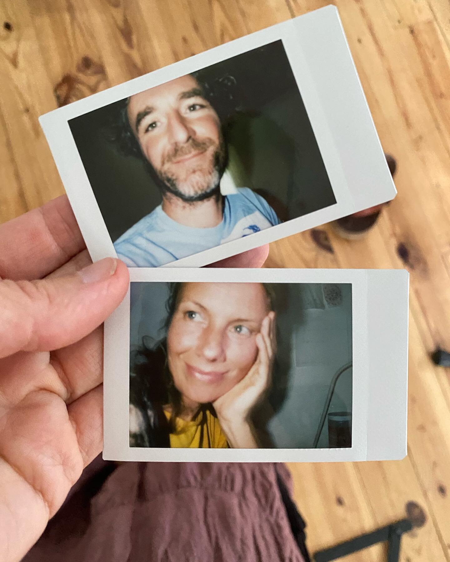 Portraits of us that Alice took this morning - I love them! Felt like sharing 💕💕
#portraits #polaroids