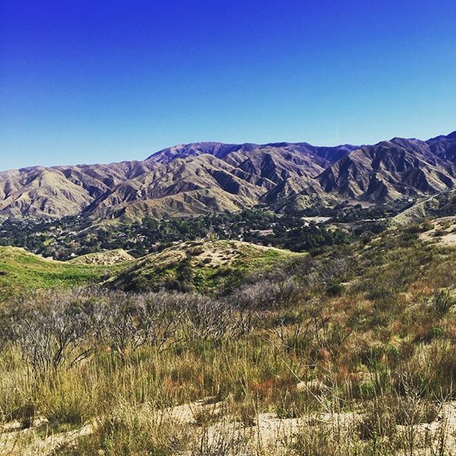 Deep in the mountains of Santa Clarita