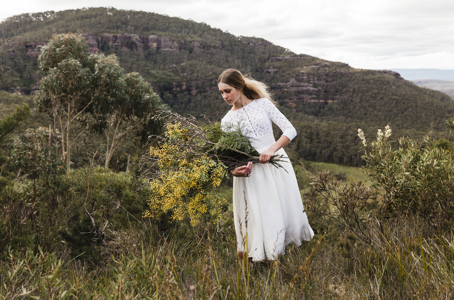 Wedding Editorial Shoot Blue Mountains