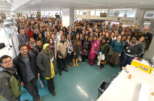 Young conservationists gathered at the Cambridge Student Conference. Photo: Allison Stocks/Project Seahorse 