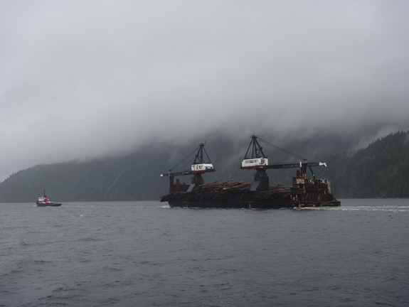  View from 2nd ferry to the Bamfield Marine Science Center