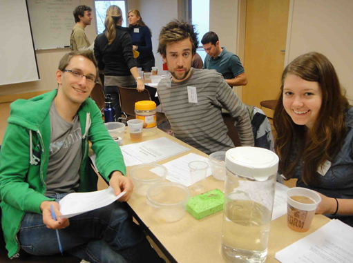 My team at the communication workshop