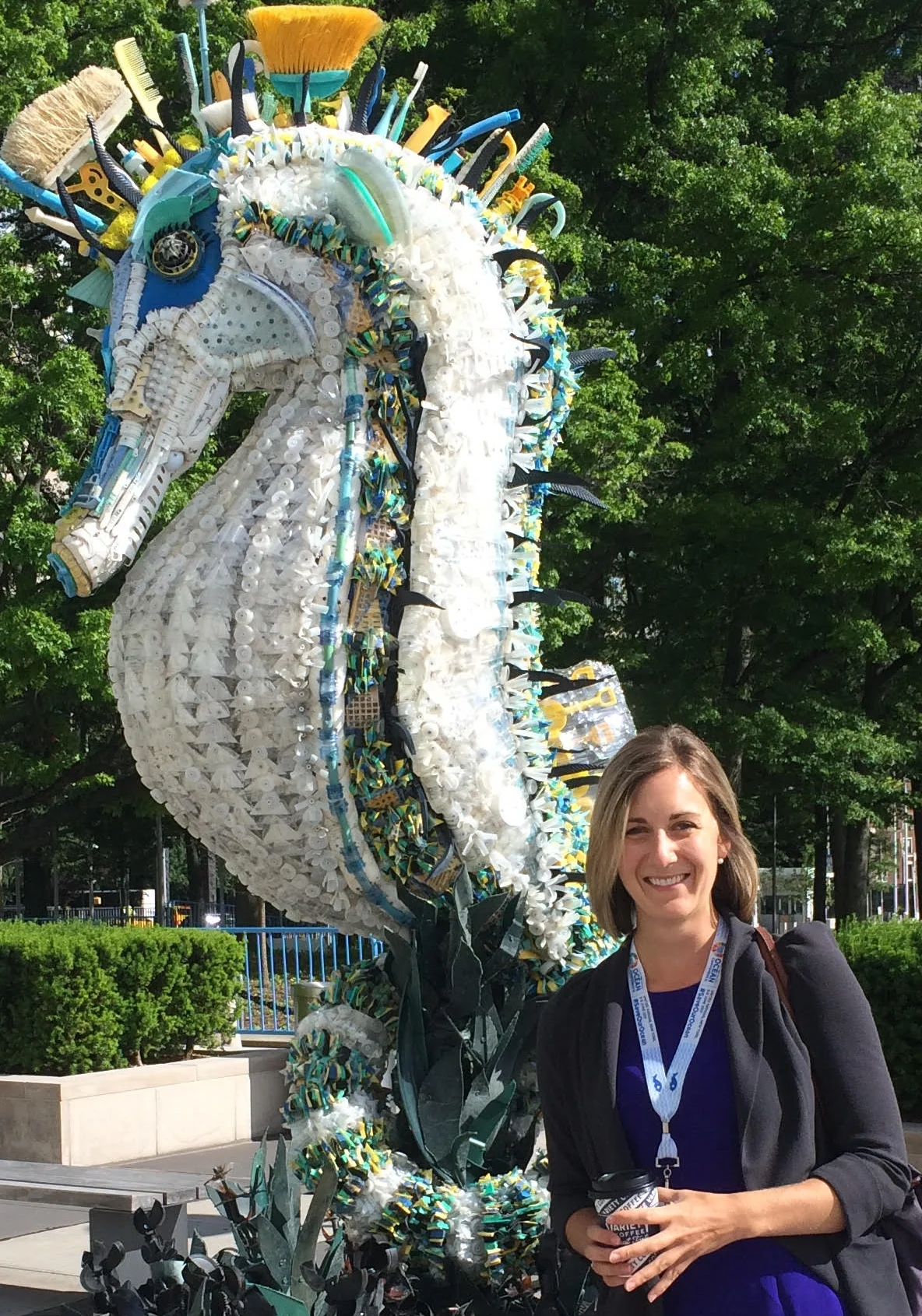 JML with UN seahorse Stella.jpg