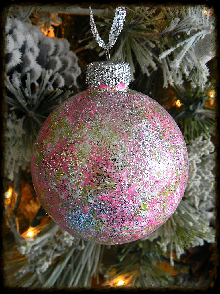 Hand Painted Christmas Tree Ornament | Sugar Creek Home Decor