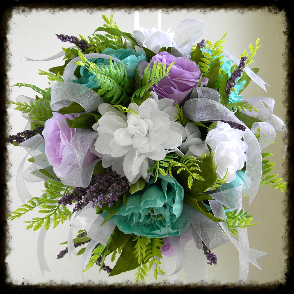 Wedding Kissing Balls Pomander Flower Balls Floral Ball