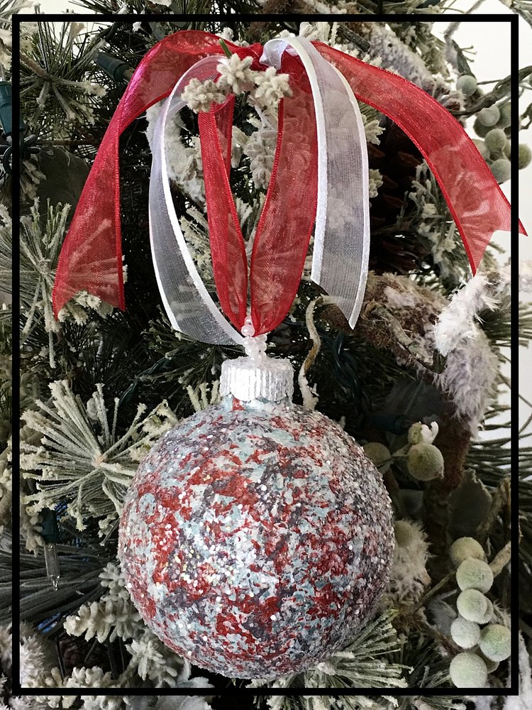 Christmas Ornaments - Tree Decorations (Black & Grey)
