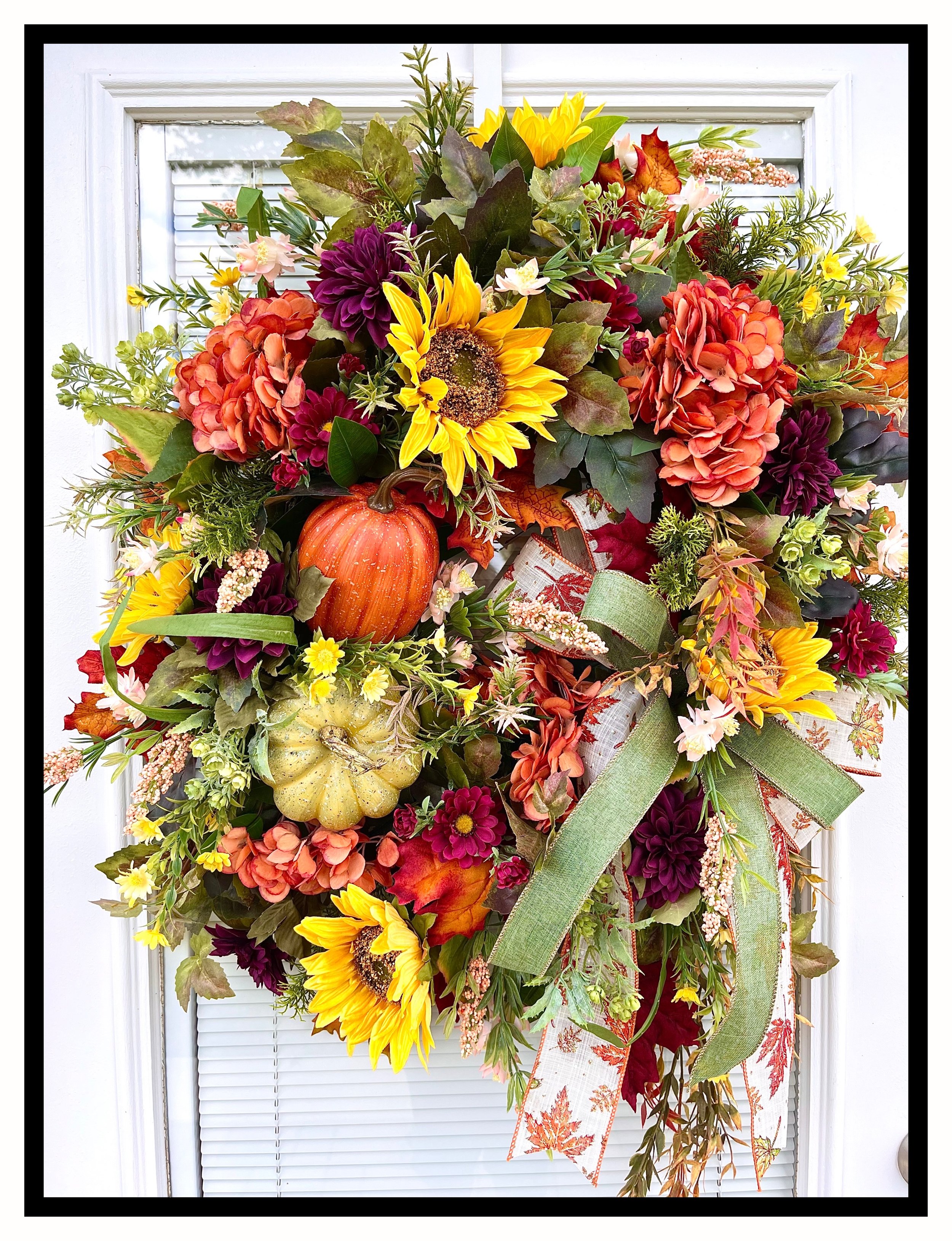 Designer Floral Door Wreaths | Decorative Front Door Wreaths | Home ...