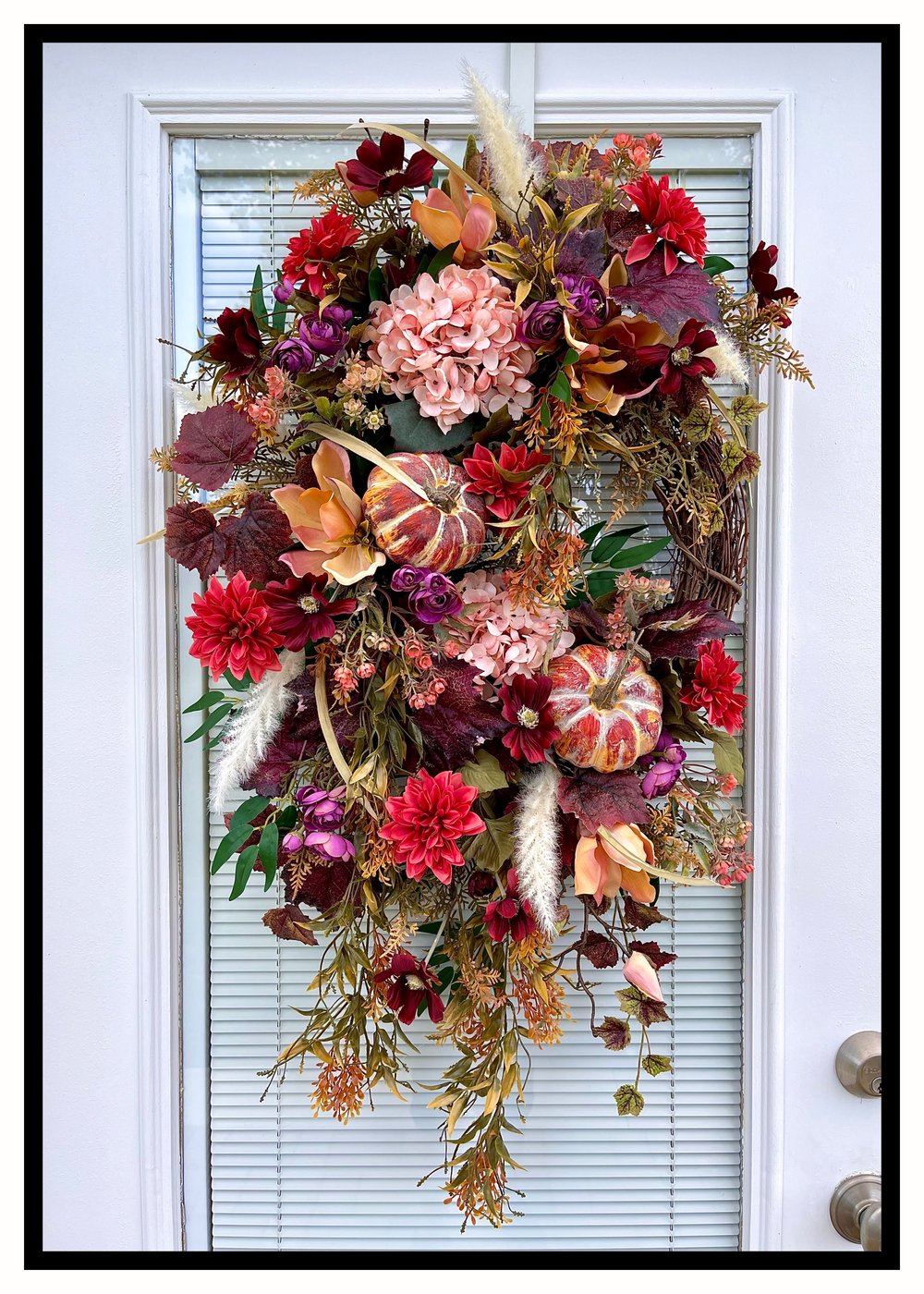 Wild Flower Wreath for Front Door-large Spring Wreaths-year Round Floral  Wreath-spring Summer Wreath-everyday Wreath-large Indoor Wreath 