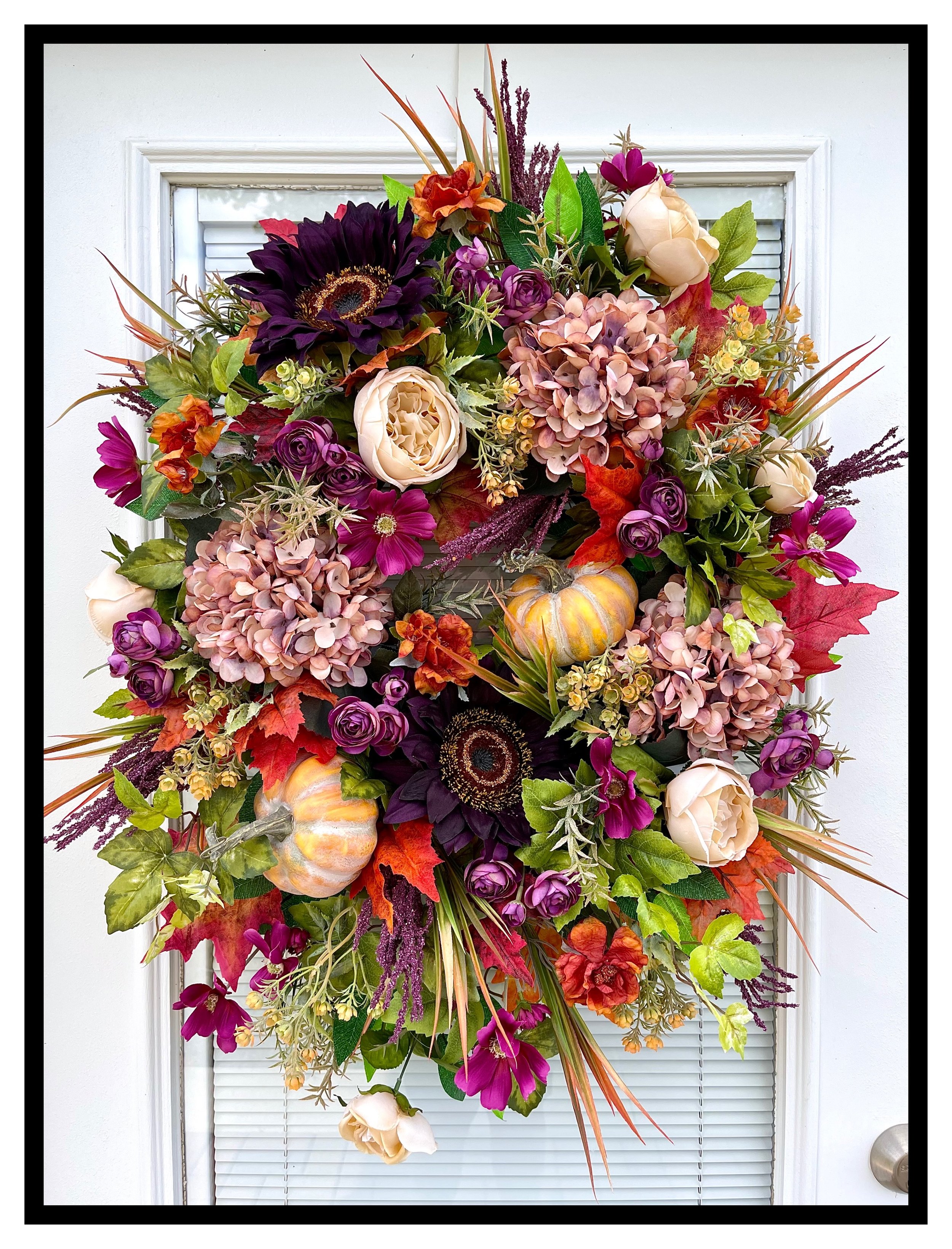 Designer Floral Door Wreaths | Decorative Front Door Wreaths | Home ...
