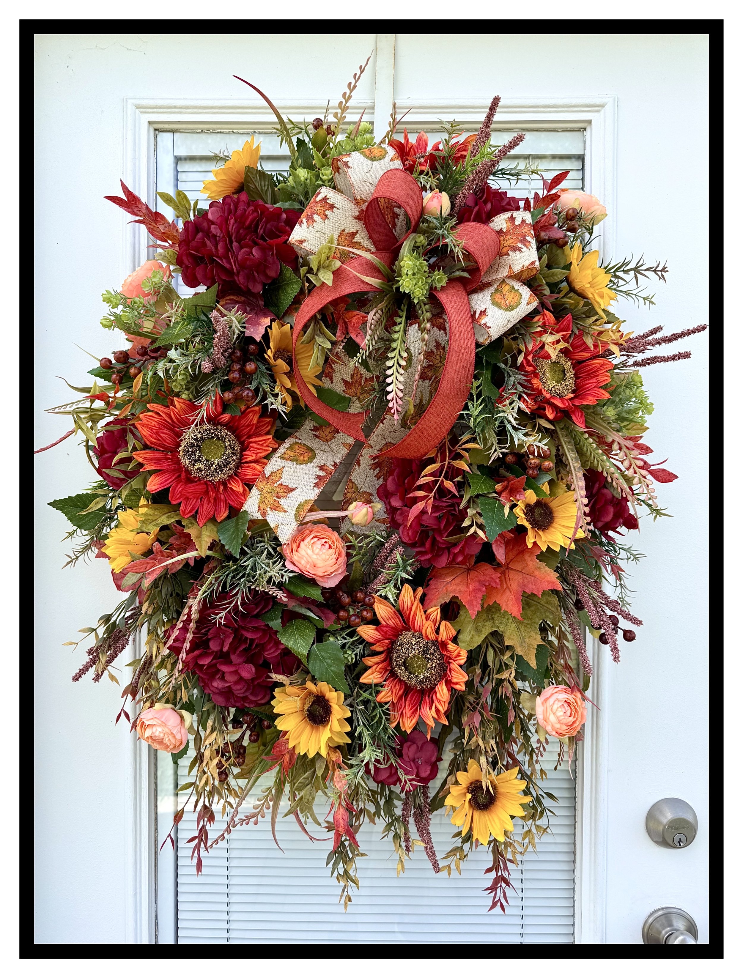 Beautiful Large Fall Wreath