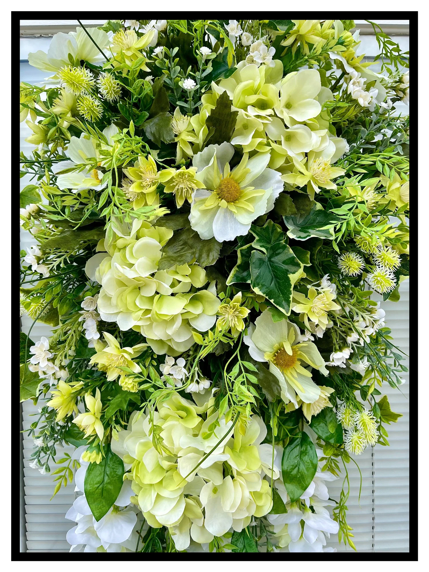 All Season Floral Door Swag Front Door Swag Wreath Sugar Creek Home