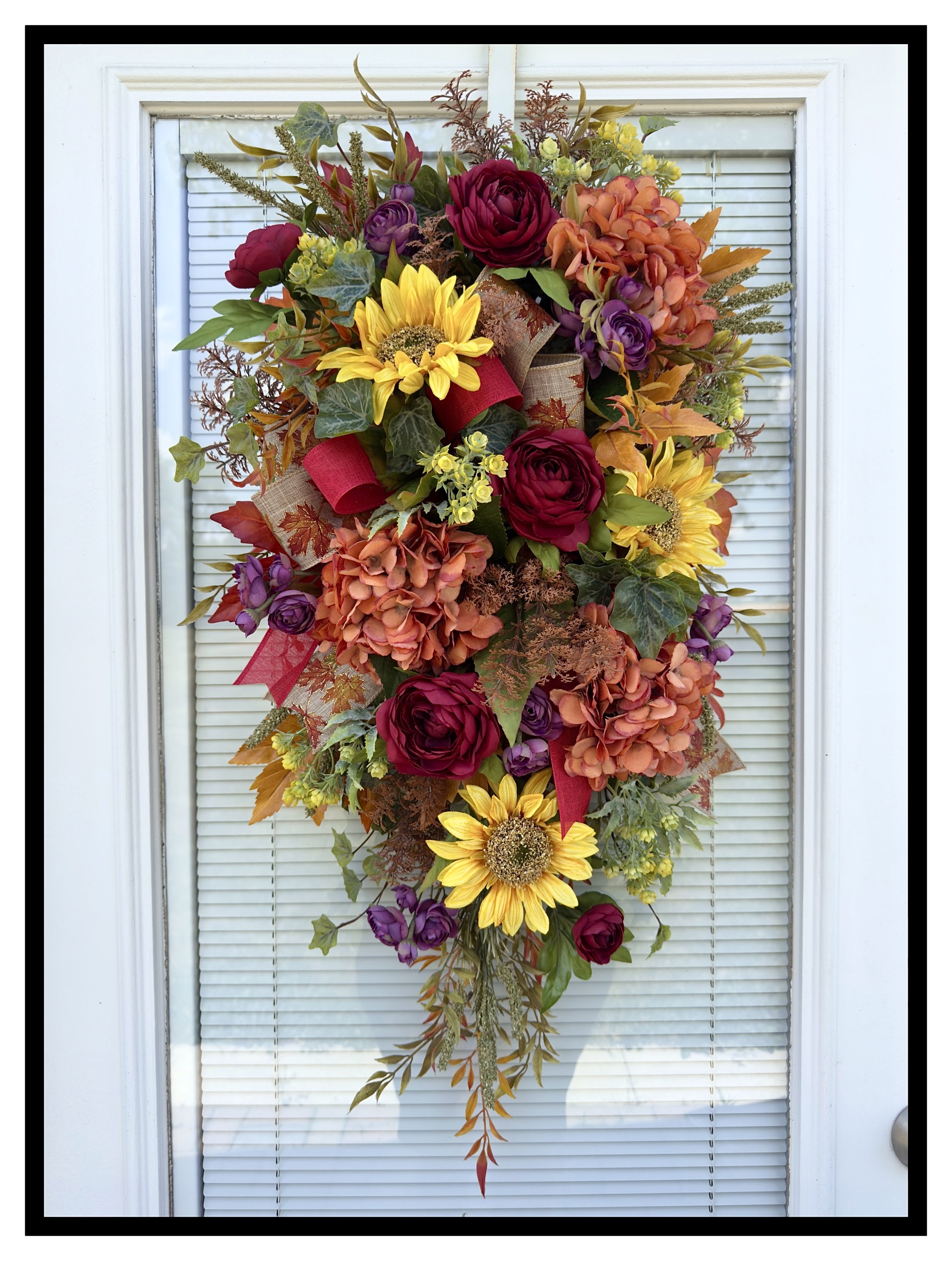 Fall Swag For Front Door