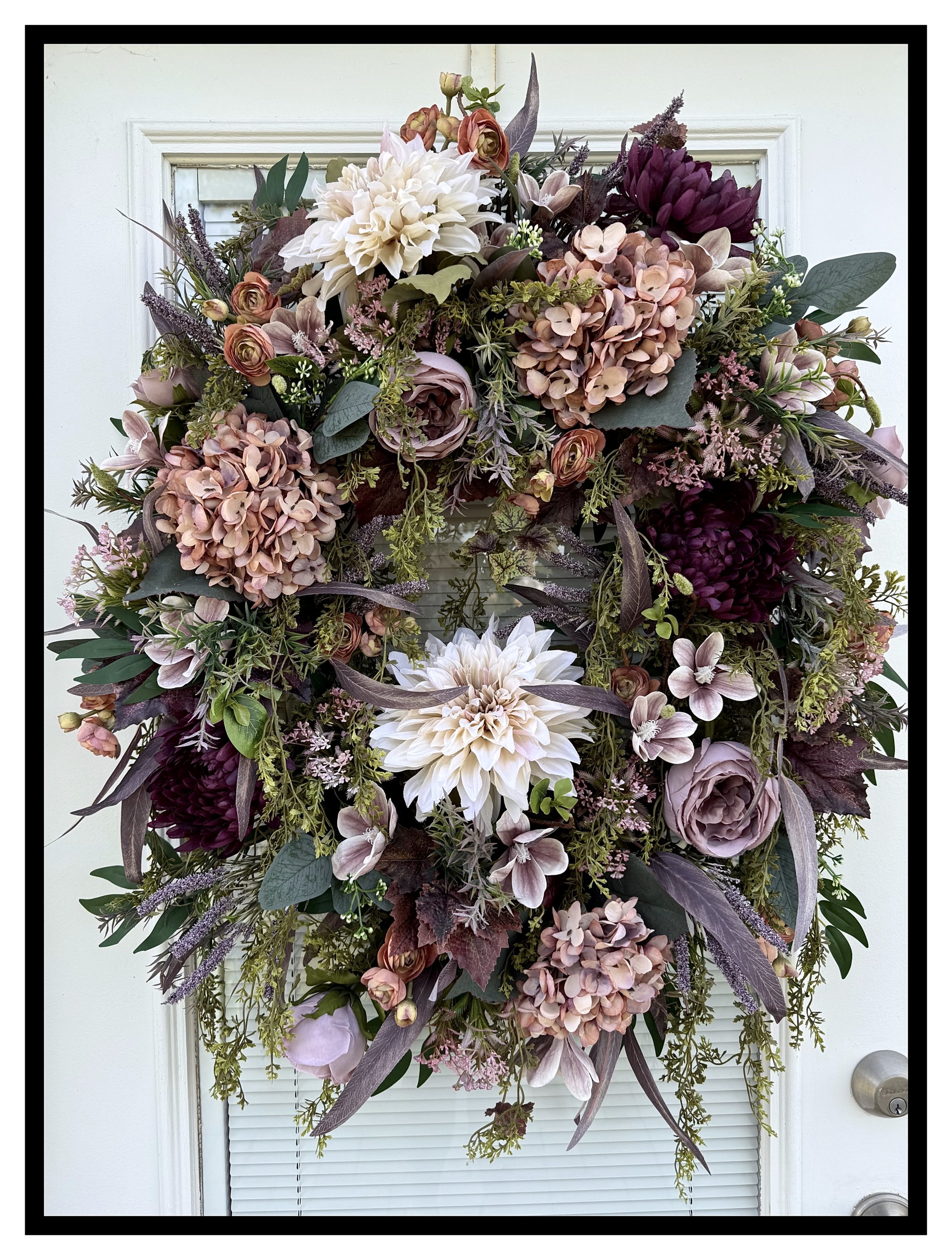 Fall Elegance Designer Wreath