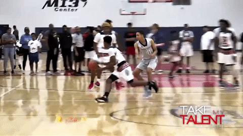 Roll The Tape! : Team Harden player, Bryce Griggs shows his versatility in AAU Game