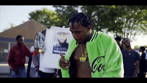 Rizzoo Rizzoo gathers "Nawf Houston" together for his new street anthem, "4 Deep"