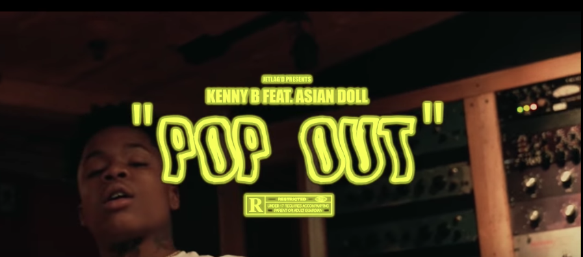 Forth Worth star, Kenny B connects with 1017 Eskimo princess Asian Doll on "Pop Out"