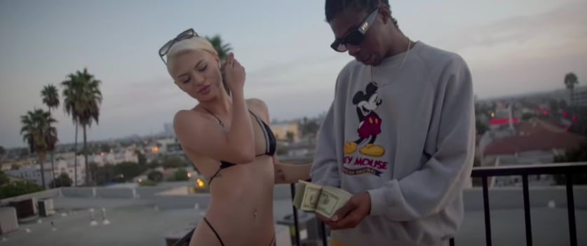 Frais kicks it in the streets of Hollywood in his new mesmerizing visual, "SKRRT"