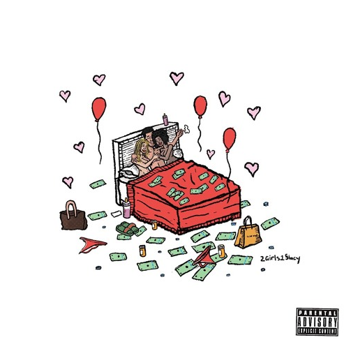 Fresh off the reposts of Soundcloud, Stacy Money delivers a smooth project for those late nights with "2Girls1Stacy