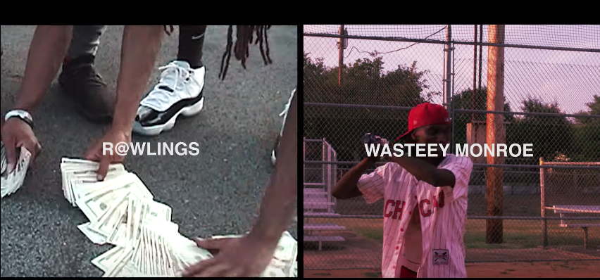 Wasteey Monroe hitting homers out of the park with his instant hit visual, "Rawlings"