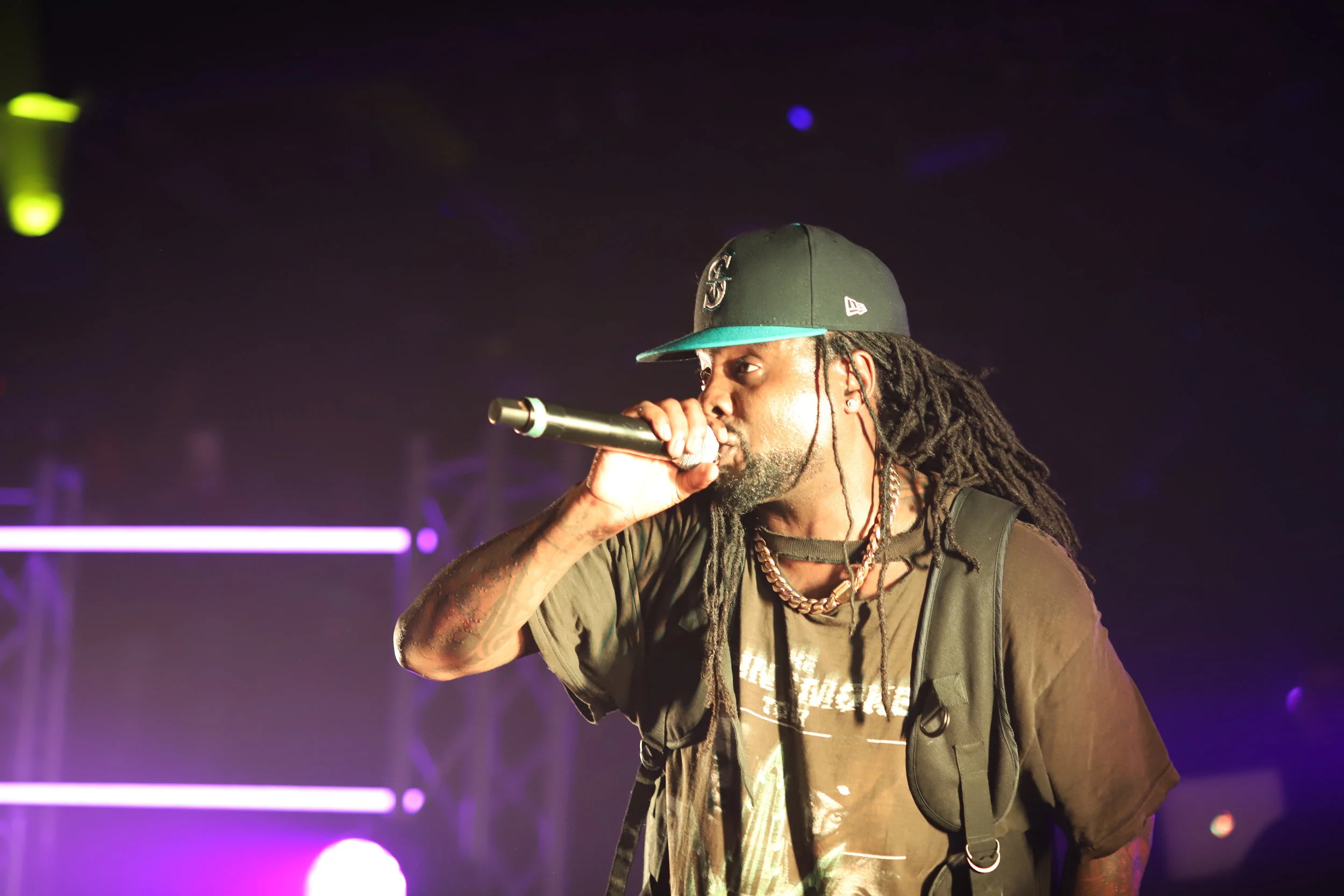 Wale performs and shows out in his performance at the Mezzanine in SF