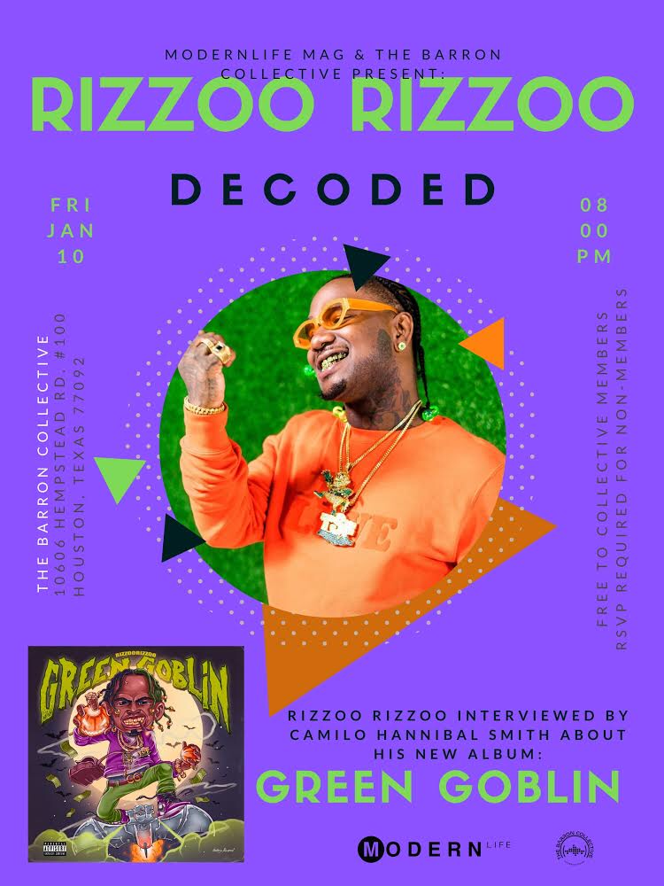 Rizzoo Rizzoo: DECODED // Presented by Modern Life + The Barron Collective
