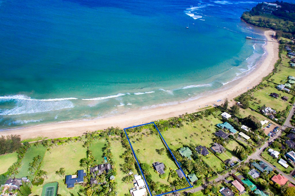 Hanalei Beachfront 2 Acre Estate