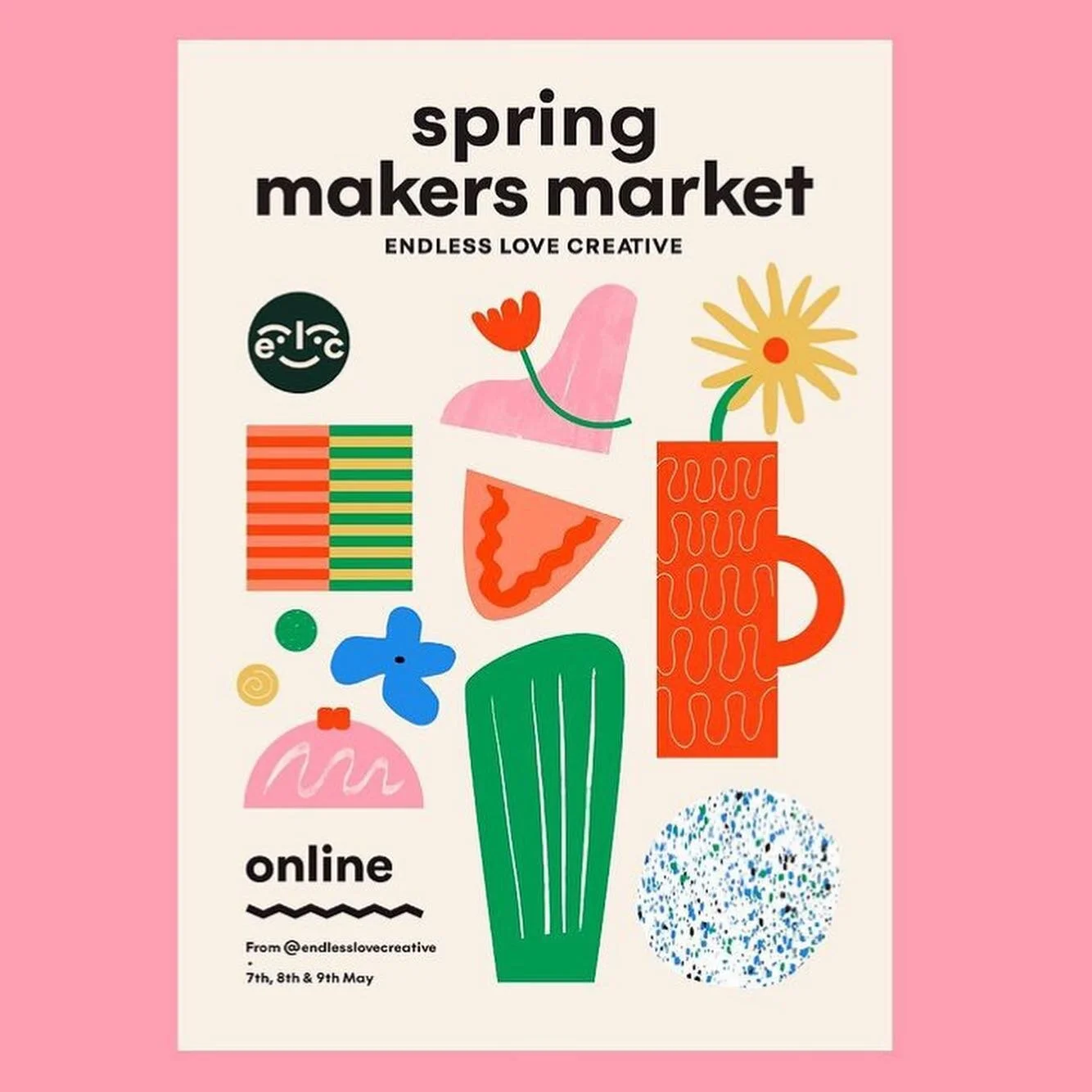 Excited to announce that I am taking part in the @endlesslovecreative market in May. There is a full list of everyone taking part on their site and on their grid.

Poster design @hanvalentine_ 
Repost from @endlesslovecreative
