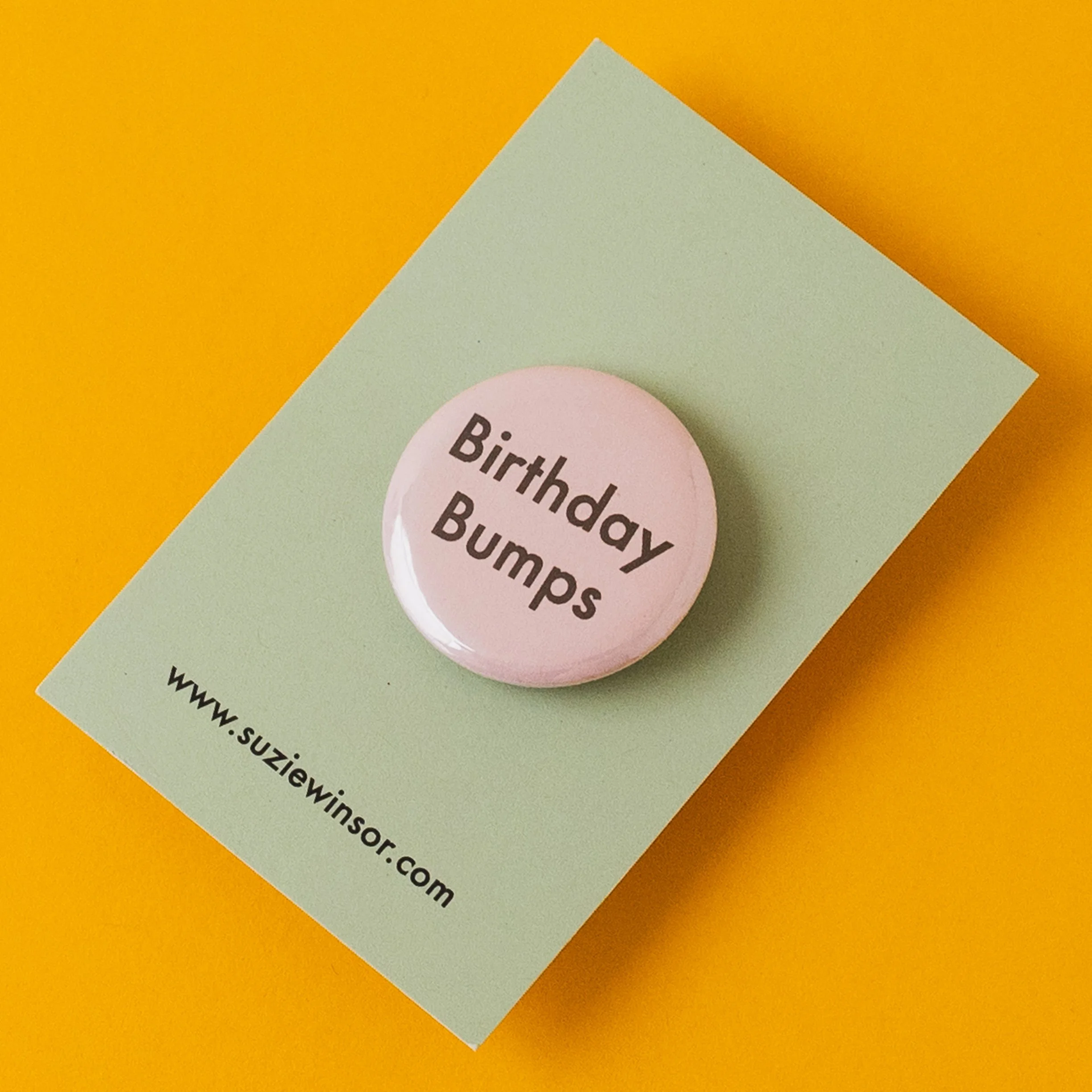 Birthday Bumps Badge